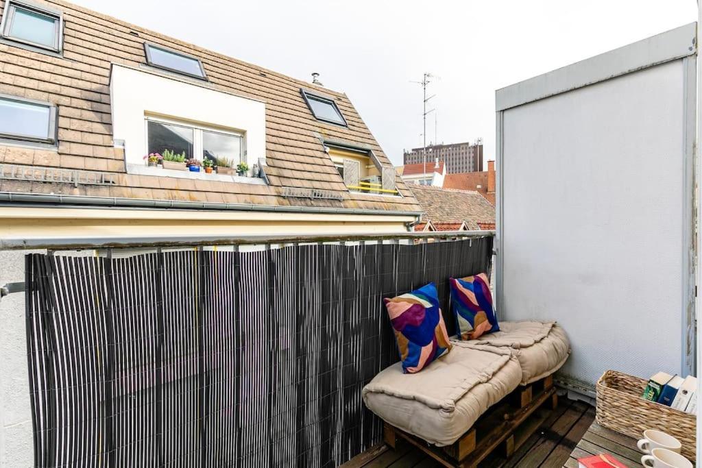 Studio Strasbourg/Gare +Balcon Exteriér fotografie